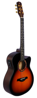 Violão Eletroacústico PHX Artistic Sunburst SC-40A SB