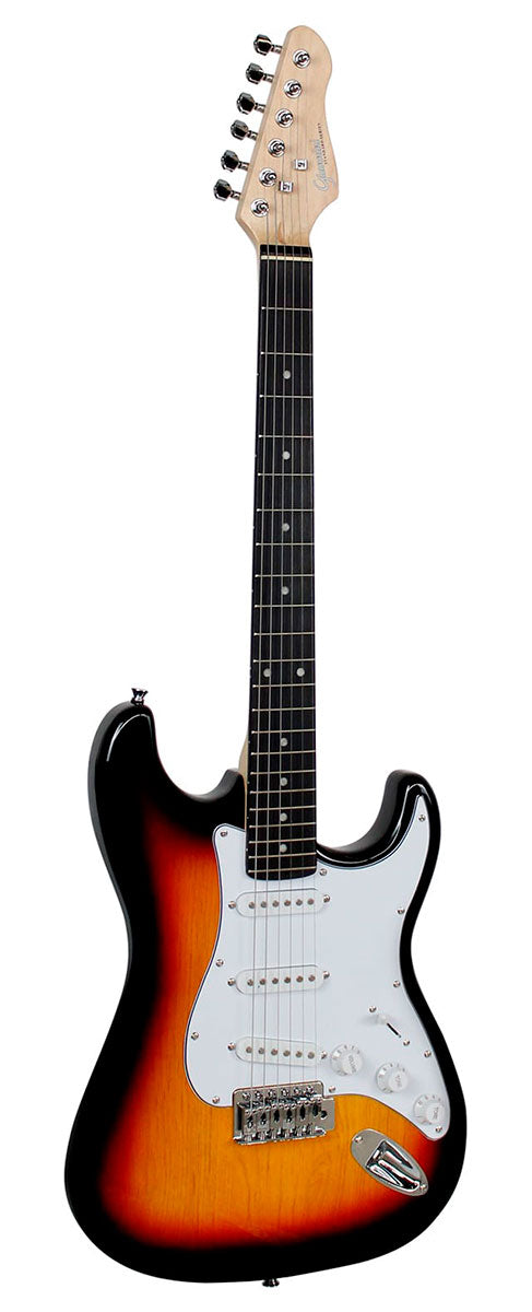 Guitarra Elétrica Giannini G-100 Sunburst Escudo Branco