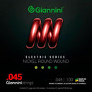 SP025 - Encordoamento Giannini para Contrabaixo 4 Cordas .045 GEEBRS (Exclusivo Studio Peek)