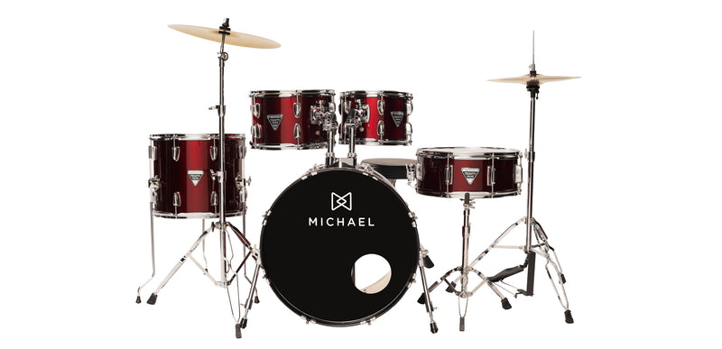 Bateria Michael Trinity Dmt220 Bumbo 20 Wine Red