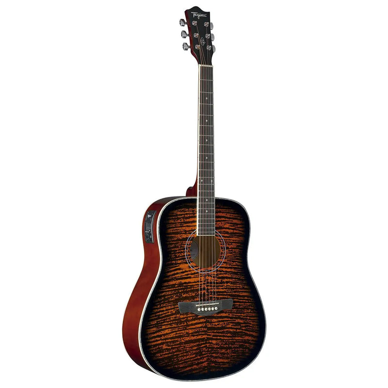 Violão Aço Tagima Eletroacústico Maragogi EQ Brown Fade
