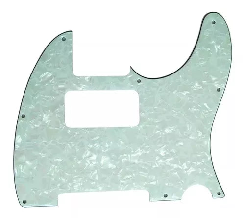 Escudo para Guitarra Tl Perolado Branco Wave Ntl-01/pw