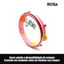 Pandeiro Abs Junior Pele Cristal Sortido 08" Batuka