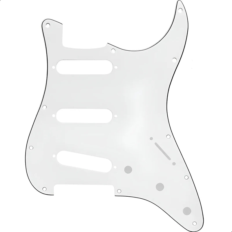 Escudo Guitarra Strato 3s Prince NBS02 WH