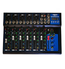 Mesa de som PZ 7 canais BB7 usb bluetooth display digital