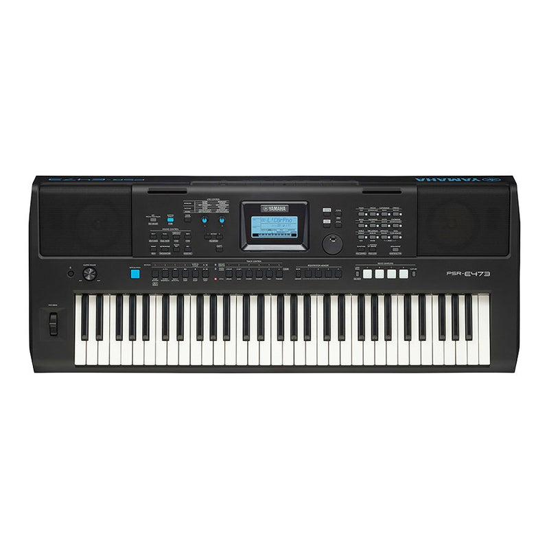 Teclado Yamaha PSR E473 Arranjador 61 Teclas Preto Bivolt