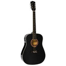 Violão Eletrico De Aço Michael Folk VMF 360 BK Preto (SALDO)