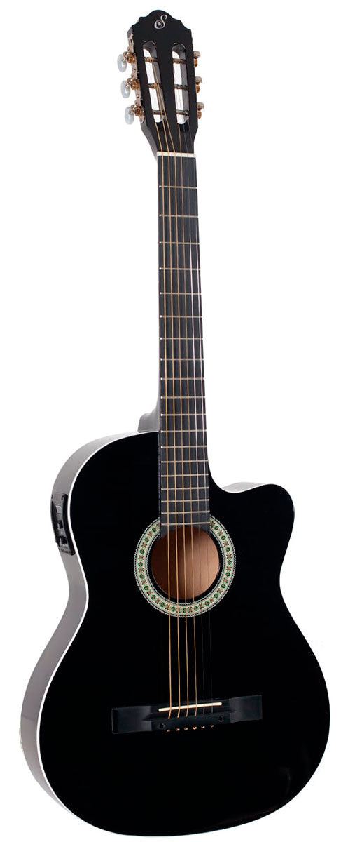 Violão Eletroacústico Aço Giannini Start SF-14 CEQ Black
