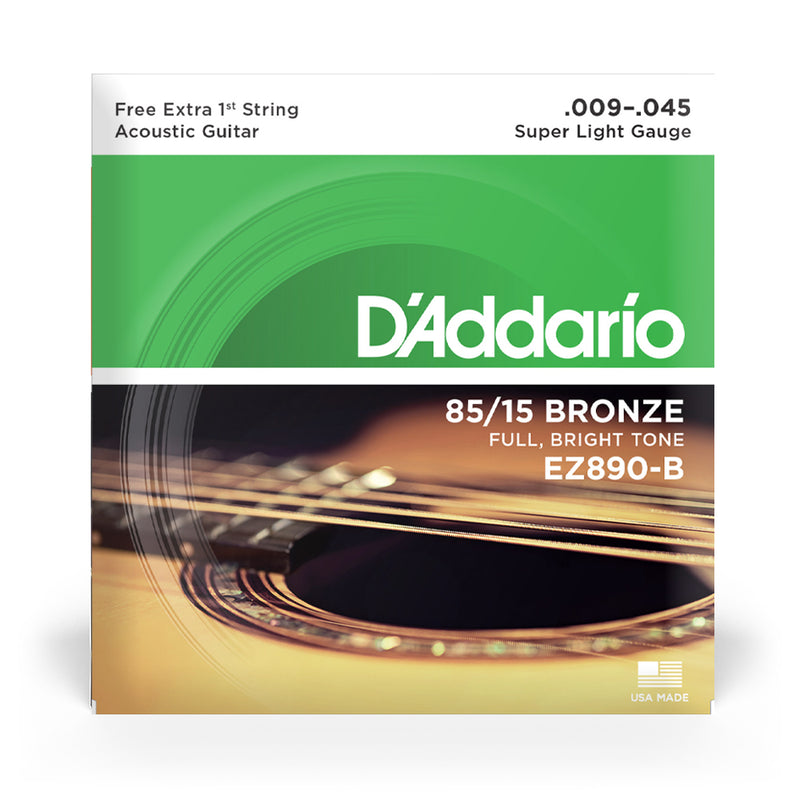Encord Violão Aço .009 Corda Extra PL009 D Addario EZ890-B