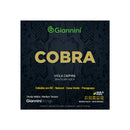 Encordoamento Viola Giannini Cobra Cebolão Ré Bronze