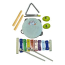 Kit Infantil Percussão com Triangulo Custom Kids CKPK4T