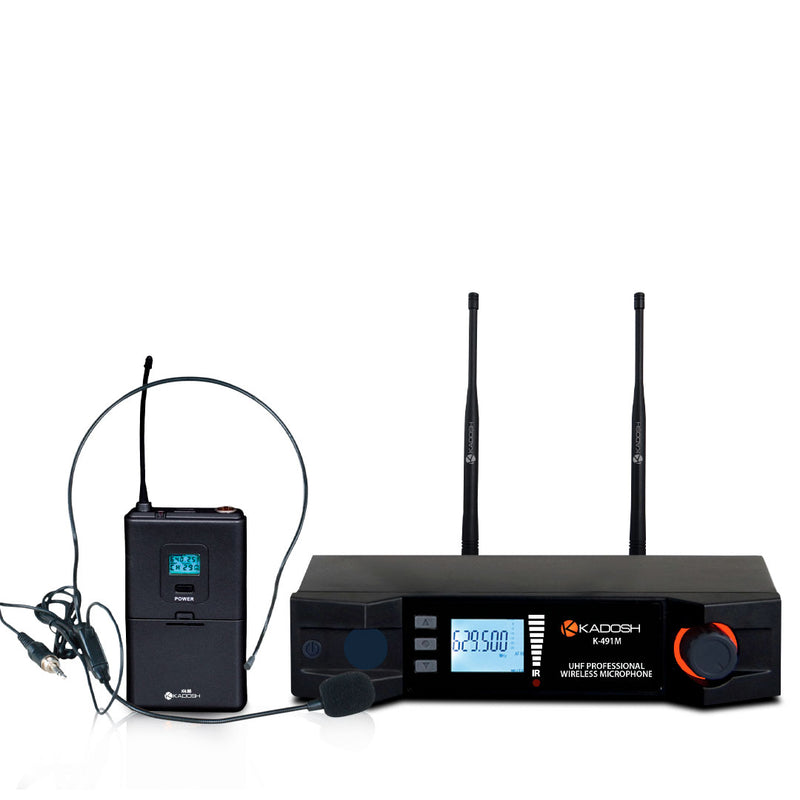 Microfone sem Fio UHF Kadosh K491H Headset