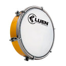 Tamborim 6 Abs Amarelo Aro Inox Crom 06 Afinação