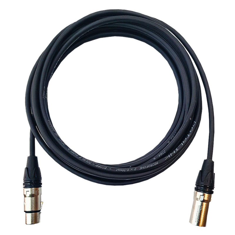 Cabo XLR(F) WIRE X XLR(M) WIRE Double Shield 5 Metros