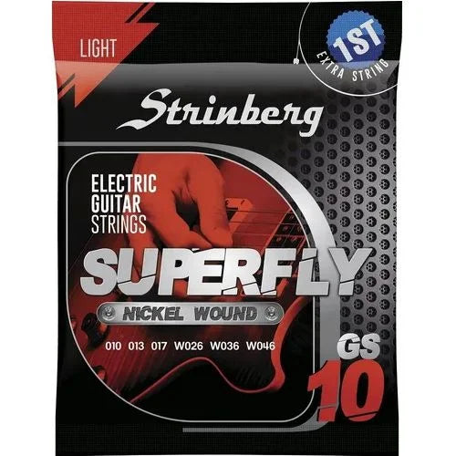 Encordoamento de Guitarra Strinberg 0.10 GS10