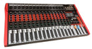 Mesa de Som 16 Canais Soundvoice MR162 Rubi