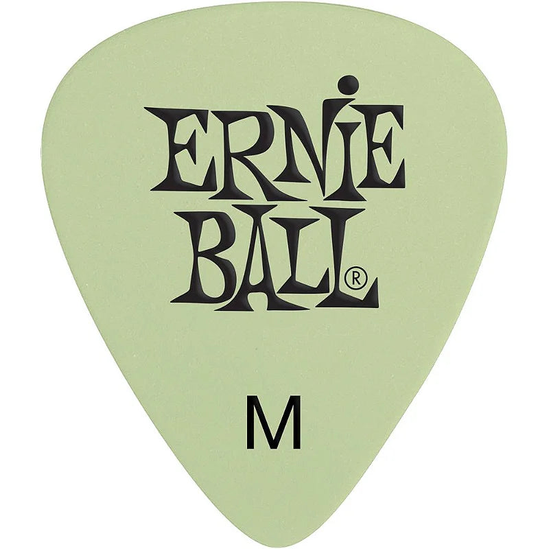 Palheta Ernie Ball Super Glow Media Celulose