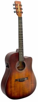 Violão Eletroacústico Aço Waldman DCEX-1041 AMB W