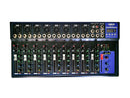 Mesa de som PZ 10 canais BB10 usb bluetooth display dig