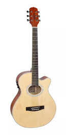 Violão Elétrico Giannini Gsf1d Ceq Ng Natural Mini Jumbo