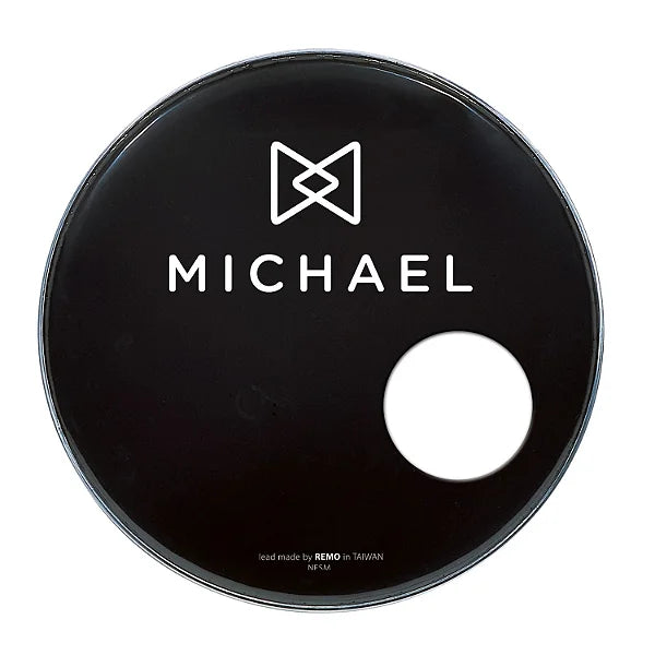 Pele de Resposta Nylon 22 Michael Nesm22 Bumbo Preta