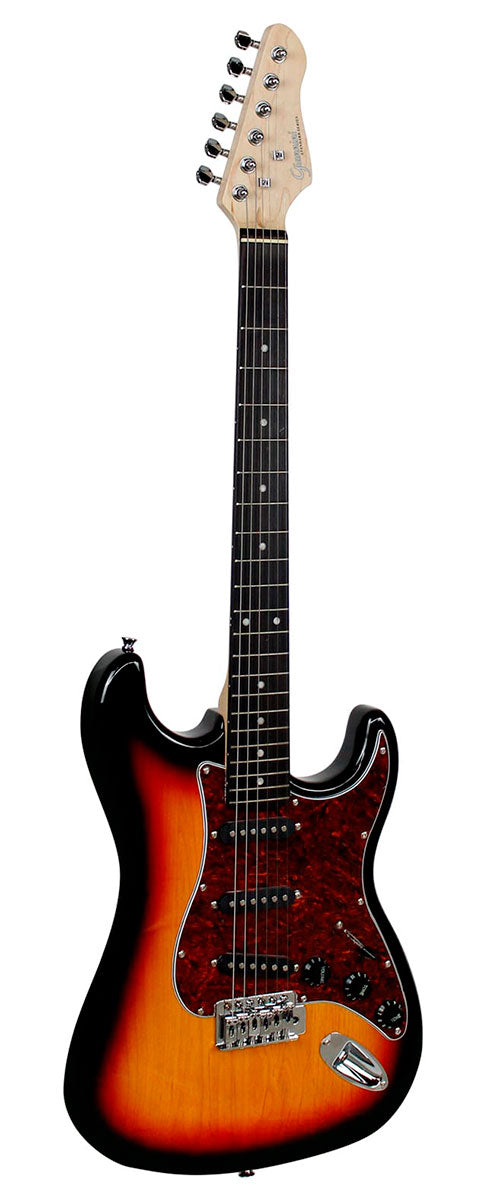 Guitarra Elétrica Giannini G-100 Sunburst Escudo Tortoise