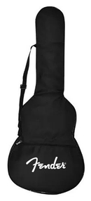 Capa Violão Folk Simples Fender Cor Preta