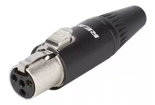 Conector Plug Mini XLR Fêmea