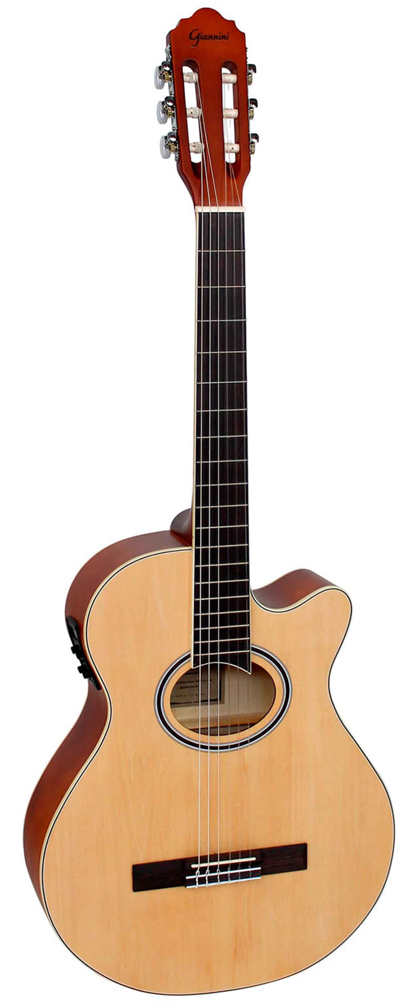 Violão Nylon Eletroacústico Giannini Performance GNF1D CEQNS