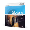 Encordoamento Violão Aço .012 D Addario Bronze 80/20 EJ11