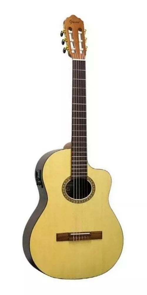Violão Giannini Brasil Nylon Eletrico Nls Goal Ceq Ns