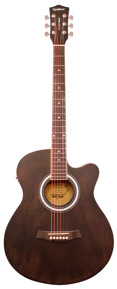 Violão Eletroacústico Aço Waldman FCE-40 BKB