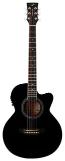 Violão Eletroacústico Vogga Joy Vcj110 BK Preto Aço Aura
