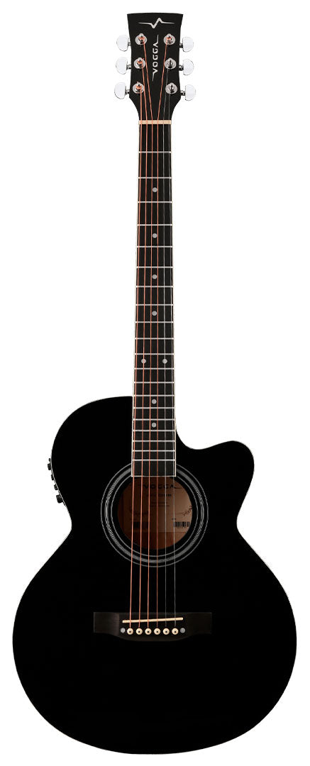 Violão Eletroacústico Vogga Joy Vcj110 BK Preto Aço Aura