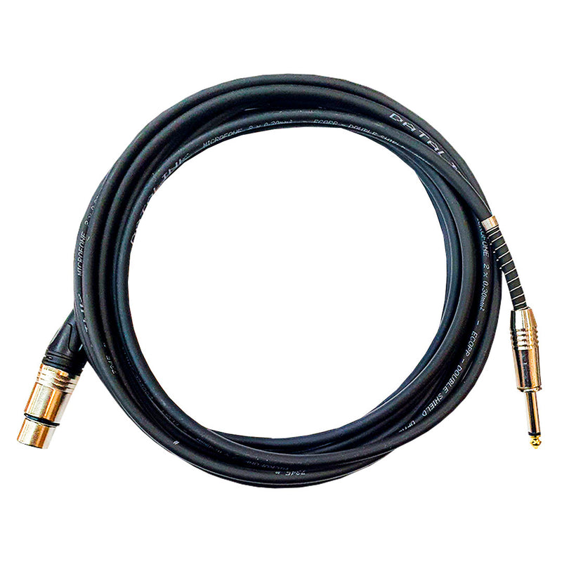 Cabo XLR(F) MXT X P10(M) MXT Double Shield 5 Metros