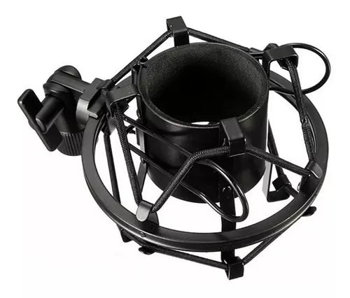 Suporte para Microfone Condensador Shockmount Aranha M80S