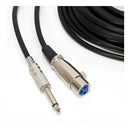 Cabo Simples XLR Femea x P10