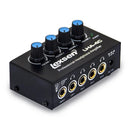 Mini Amplificador Lexsen De Fone Lha4c Até 4 Canais