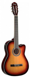 Violão Memphis Ac-60 Sb Nylon Elétrico All Linden Sunburst
