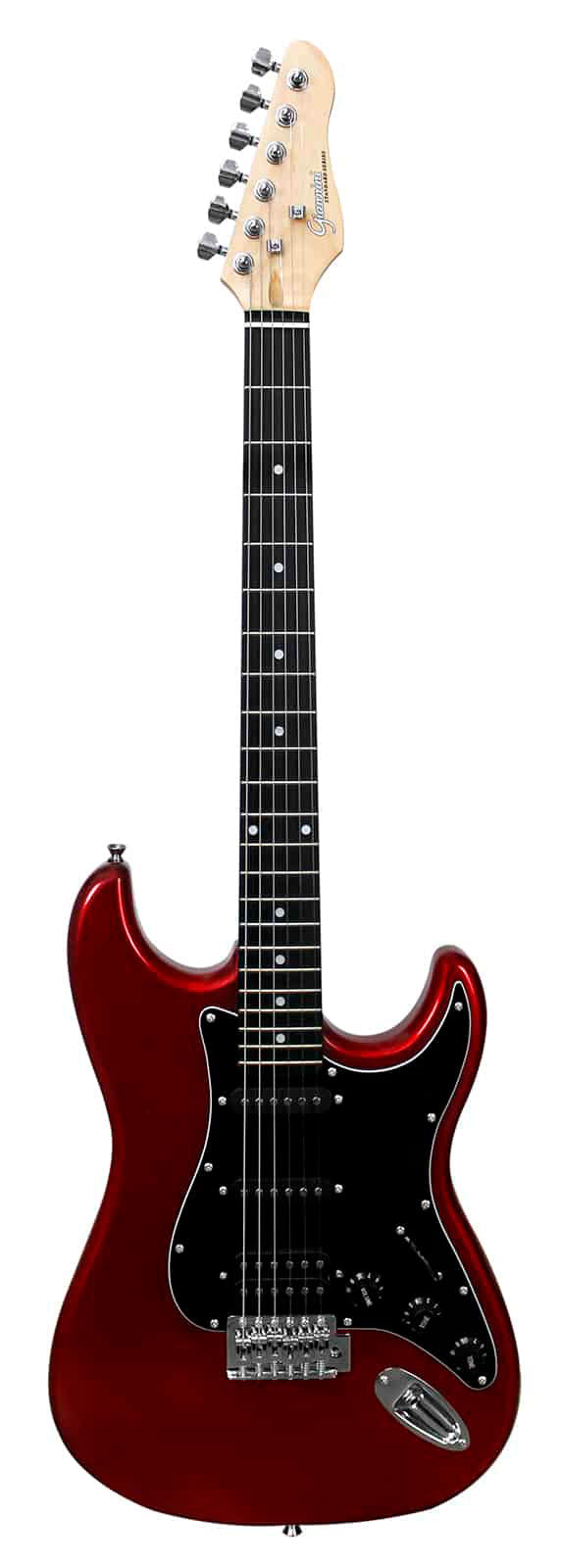 Guitarra Elétrica Giannini G-101 Metallic Red Escudo Black