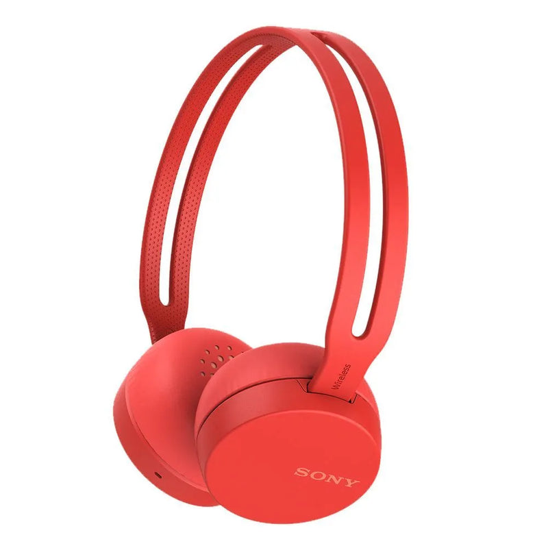 Fone de Ouvido Headphone Sony Wh-ch400 Bluetooth Vermelho