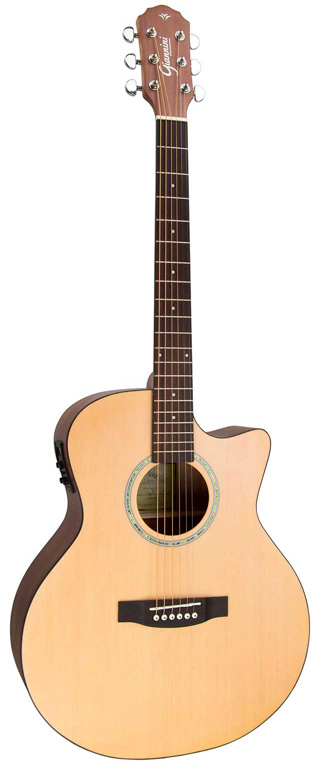Violão Aço Eletroacústico Giannini Performance GSF-3 CEQ NS