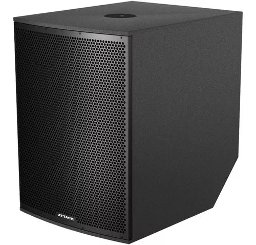 Caixa Ativa Attack VRS 1880A Subwoolfer 1000 Rms Cor Preto
