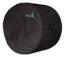 Capa para Bumbo de Bateria 22X18 Viasom Luxo Premium C217L