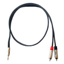 Cabo P2(M) DATA X 2RCA(M) WIRE Double Shield 1 Metro