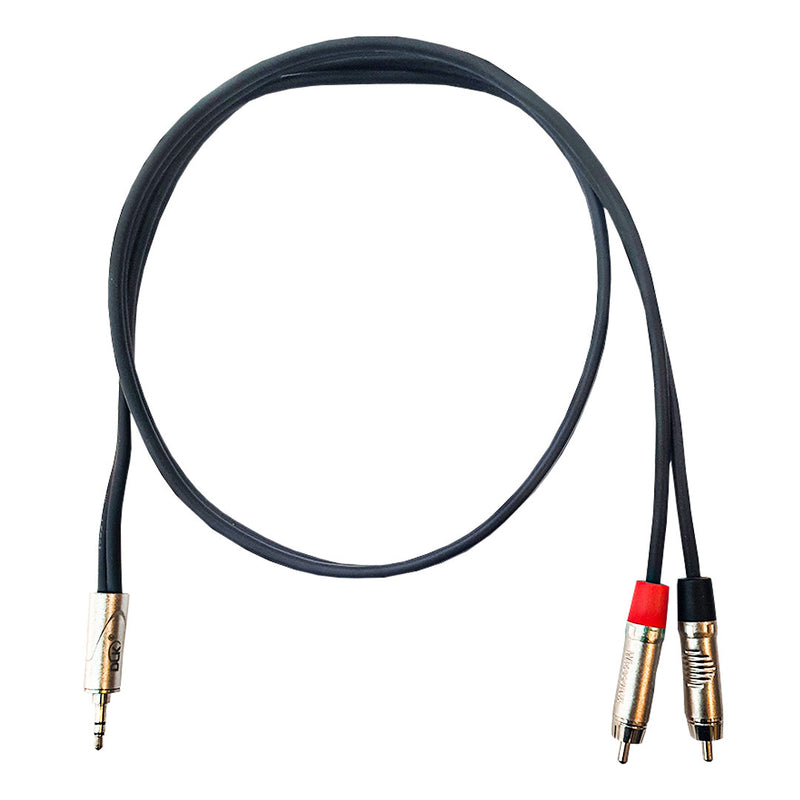 Cabo P2(M) DATA X 2RCA(M) WIRE Double Shield 1 Metro