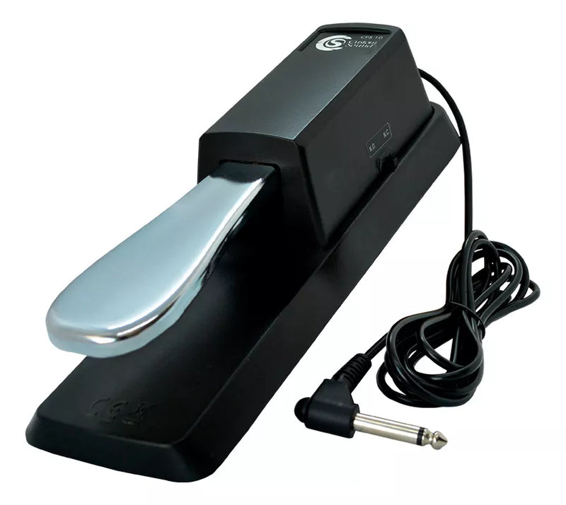 Pedal de Sustain para Teclado CPS 10 Cor Preta