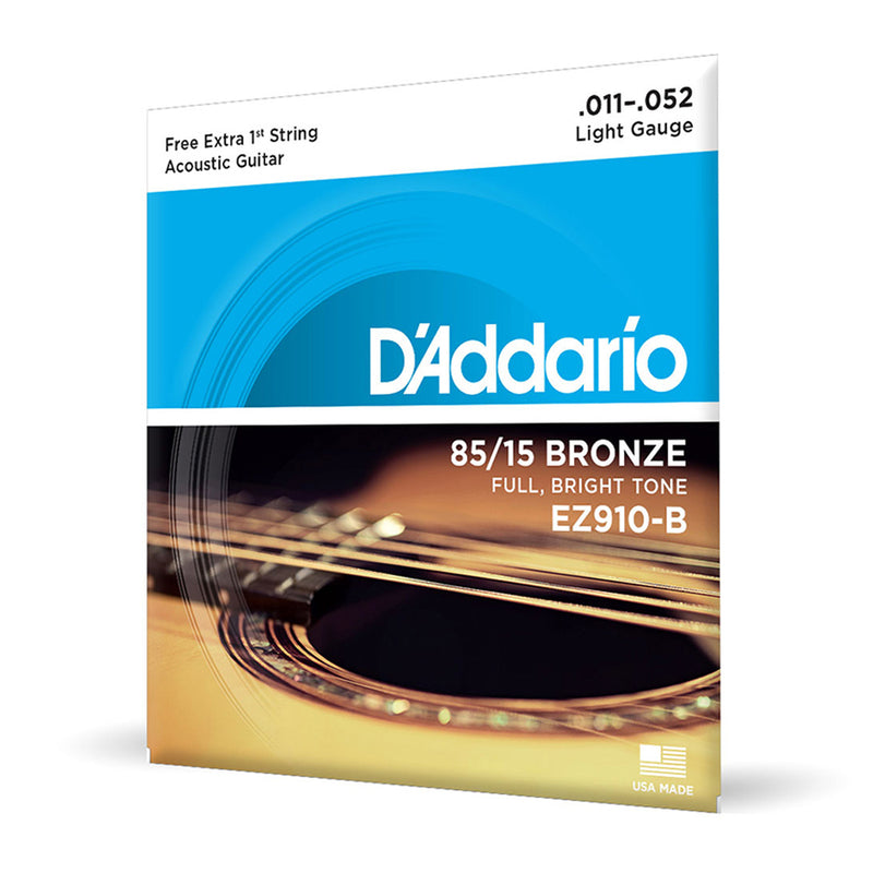 Encord Violão Aço .011 Corda Extra PL011 D Addario EZ910-B