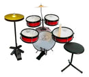 Bateria Acústica Infantil 14 Rock Baby AM2 com Chimbal Vinho