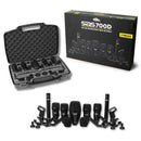 Kit Microfones para Bateria Santo Ângelo SAS 700 com 7 Peças